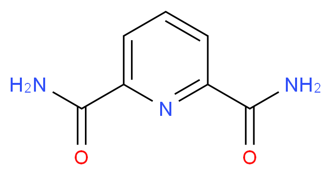 pyridine-2,6-dicarboxamide_分子结构_CAS_4663-97-2