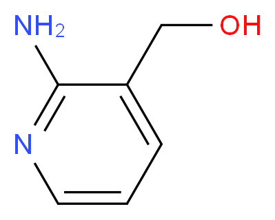 2-Amino-3-hydroxymethylpyridine_分子结构_CAS_23612-57-9)