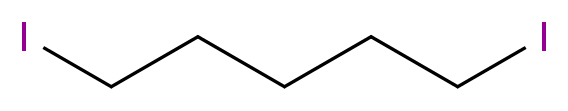 1,5-diiodopentane_分子结构_CAS_628-77-3