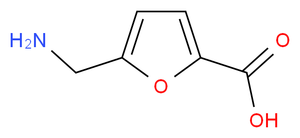 5-(aminomethyl)furan-2-carboxylic acid_分子结构_CAS_934-65-6