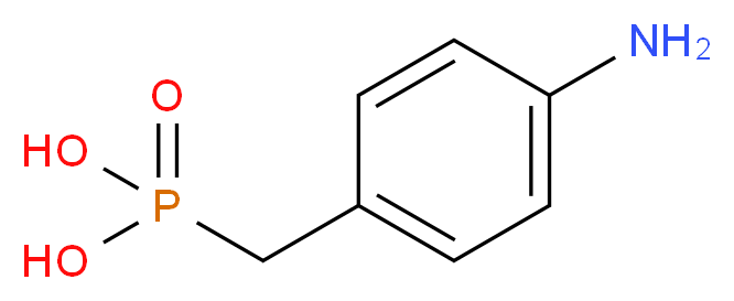 4-氨基苄基膦酸_分子结构_CAS_5424-27-1)