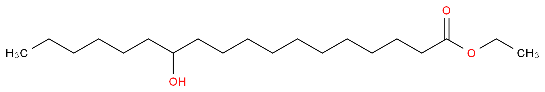 ETHYL 12-HYDROXYSTEARATE_分子结构_CAS_82807-36-1)