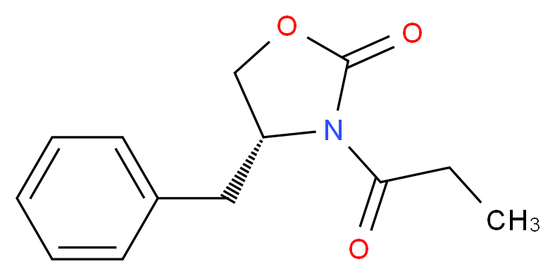 (R)-(-)-4-Benzyl-3-propionyl-2-oxazolidinone_分子结构_CAS_131685-53-5)