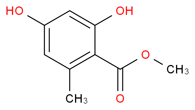 Methyl orsellinate_分子结构_CAS_3187-58-4)