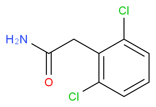 2-(2,6-dichlorophenyl)acetamide_分子结构_CAS_)