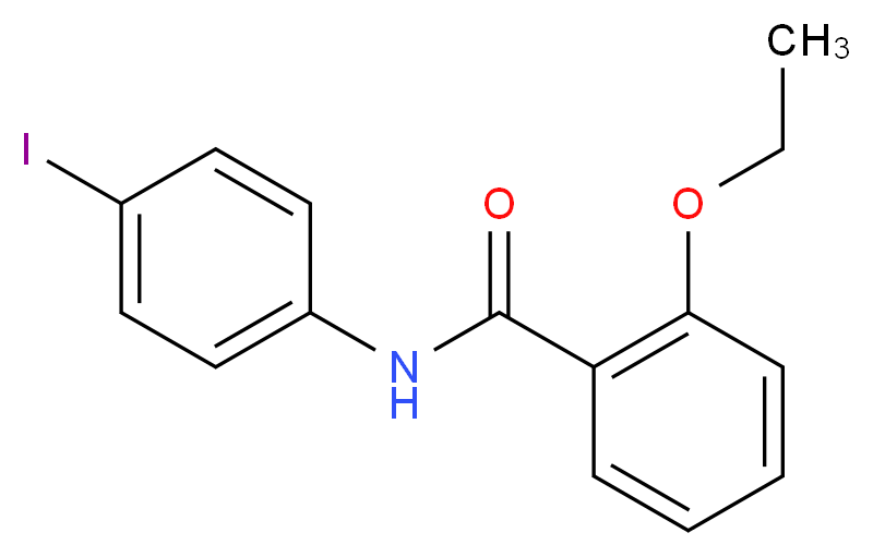 2-ethoxy-N-(4-iodophenyl)benzamide_分子结构_CAS_312588-69-5)