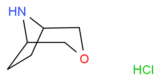 3-oxa-8-azabicyclo[3.2.1]octane hydrochloride_分子结构_CAS_904316-92-3