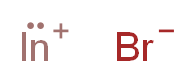 Indium(I) bromide_分子结构_CAS_14280-53-6)