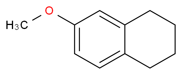 6-甲氧基-1,2,3,4-四氢萘_分子结构_CAS_1730-48-9)