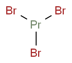 PRASEODYMIUM BROMIDE_分子结构_CAS_13536-53-3)