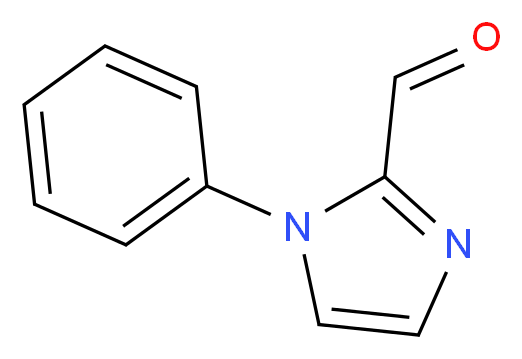 1-phenyl-1H-imidazole-2-carbaldehyde_分子结构_CAS_6002-15-9