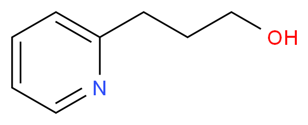 3-(Pyridin-2-yl)propan-1-ol_分子结构_CAS_2859-68-9)