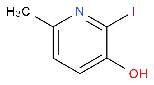 2-iodo-6-methylpyridin-3-ol_分子结构_CAS_)