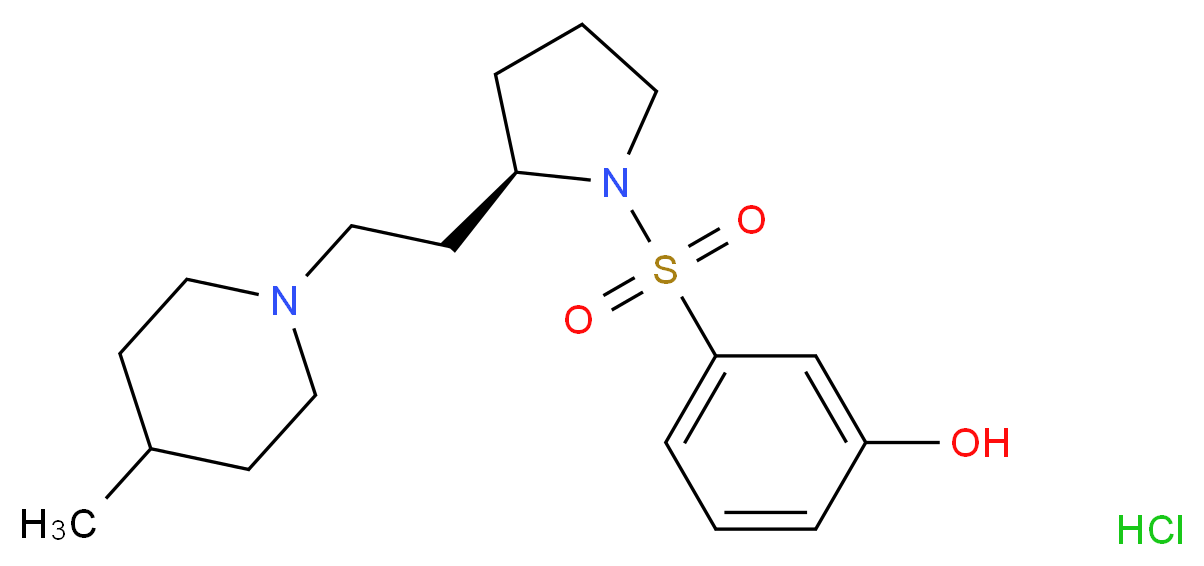 SB-269970 HCl_分子结构_CAS_261901-57-9)