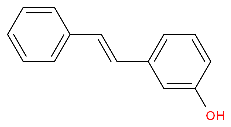 3-[(E)-2-Phenylvinyl]phenol_分子结构_CAS_76425-88-2)