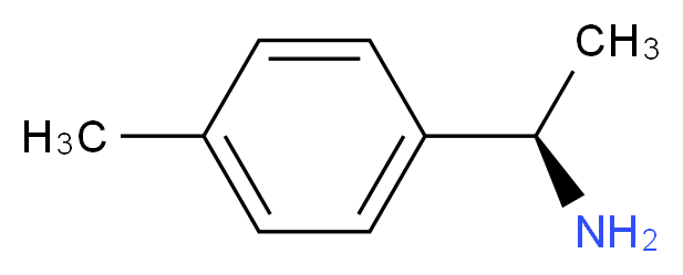 (1R)-1-(4-methylphenyl)ethan-1-amine_分子结构_CAS_4187-38-6