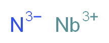 niobium(3+) ion azanetriide_分子结构_CAS_24621-21-4