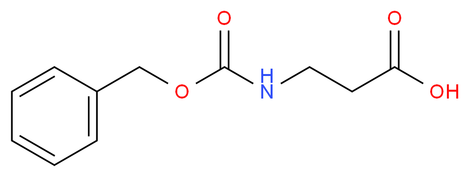 3-{[(benzyloxy)carbonyl]amino}propanoic acid_分子结构_CAS_2304-94-1)