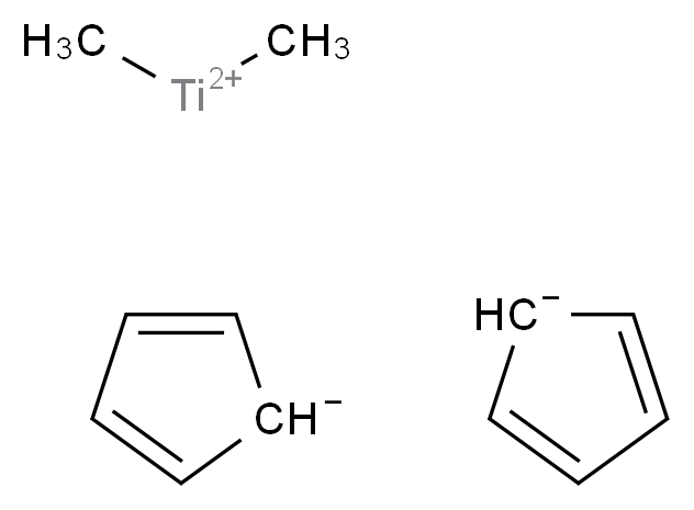 bis(cyclopenta-2,4-dien-1-ide); dimethyltitaniumbis(ylium)_分子结构_CAS_1271-66-5