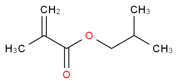 isobutyl methacrylate_分子结构_CAS_)