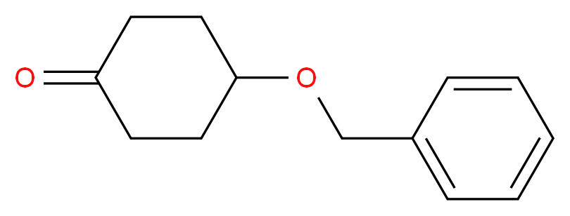 4-Benzyloxycyclohexanone_分子结构_CAS_2987-06-6)