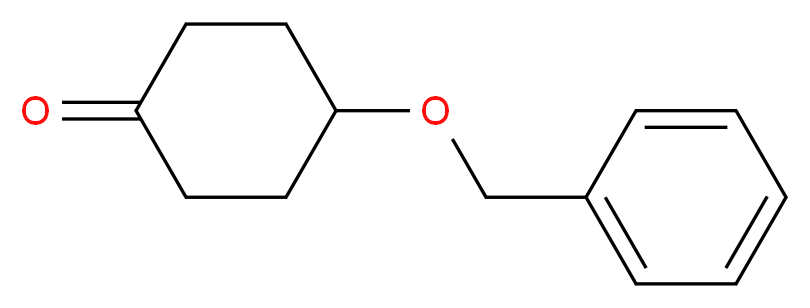 4-(BENZYLOXY)CYCLOHEXANONE_分子结构_CAS_2987-06-6)