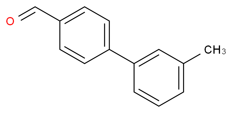 3'-Methyl [1,1'-biphenyl]-4-carboxaldehyde_分子结构_CAS_400744-83-4)