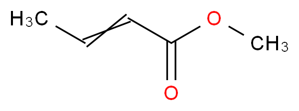 trans-Methyl crotonate_分子结构_CAS_623-43-8)