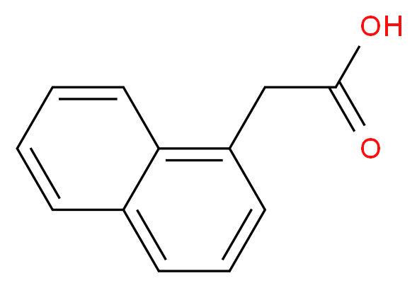 1-萘基乙酸_分子结构_CAS_86-87-3)