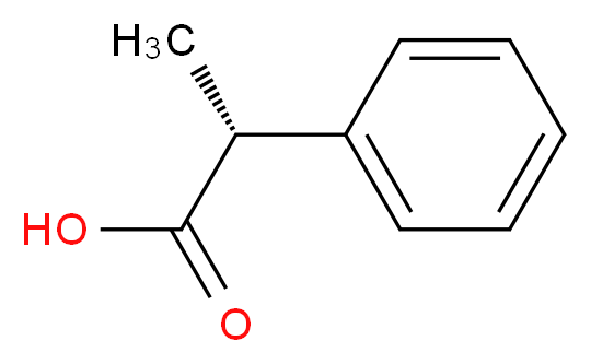 (R)-2-Phenyl-propionic acid_分子结构_CAS_7782-26-5)