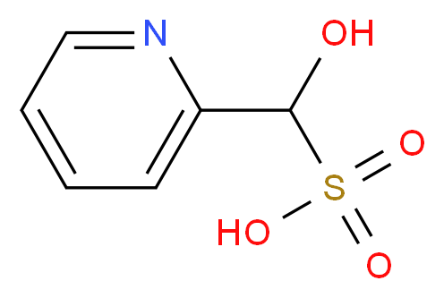 2-PYRIDYLHYDROXY-METHANESULFONIC ACID_分子结构_CAS_3343-41-7)