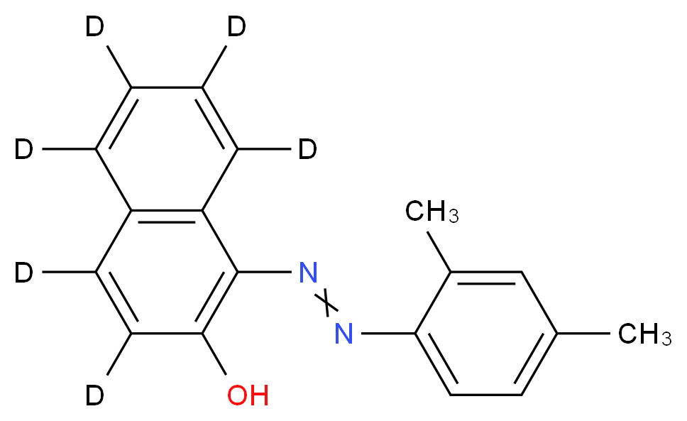 Sudan II-(naphthyl-d6)_分子结构_CAS_1014689-15-6)