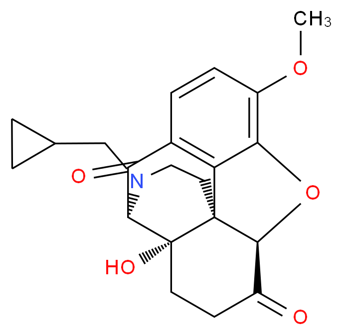 10-Oxo Naltrexone Methyl Ether_分子结构_CAS_96445-13-5)