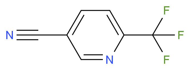 6-(Trifluoromethyl)nicotinonitrile_分子结构_CAS_216431-85-5)