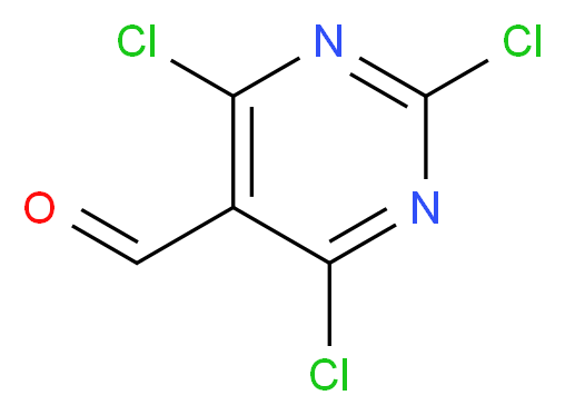 2,4,6-Trichloropyrimidine-5-carboxaldehyde_分子结构_CAS_50270-27-4)