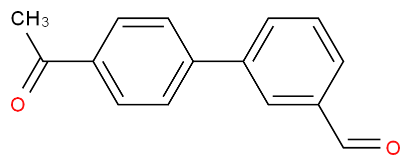 4'-Acetyl-[1,1'-biphenyl]-3-carboxaldehyde_分子结构_CAS_)