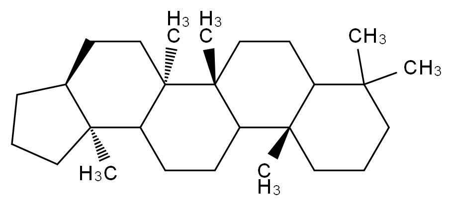 (1R,2R,5S,9S,14S)-1,2,9,14,18,18-hexamethylpentacyclo[11.8.0.0<sup>2</sup>,<sup>1</sup><sup>0</sup>.0<sup>5</sup>,<sup>9</sup>.0<sup>1</sup><sup>4</sup>,<sup>1</sup><sup>9</sup>]henicosane_分子结构_CAS_53584-59-1