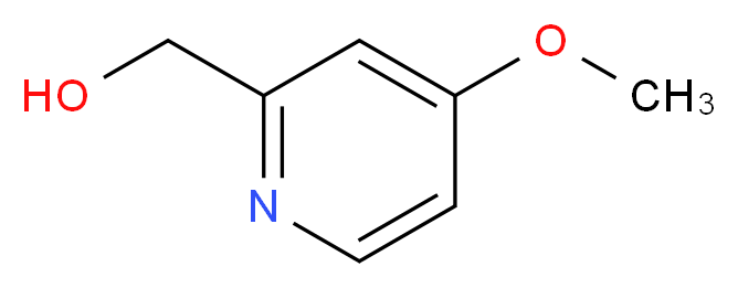 (4-Methoxy-pyridin-2-yl)-methanol_分子结构_CAS_16665-38-6)