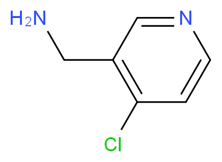 (4-chloropyridin-3-yl)methanamine_分子结构_CAS_478361-36-3)