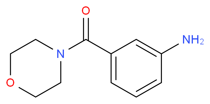 (3-Amino-phenyl)-morpholin-4-yl-methanone_分子结构_CAS_104775-65-7)