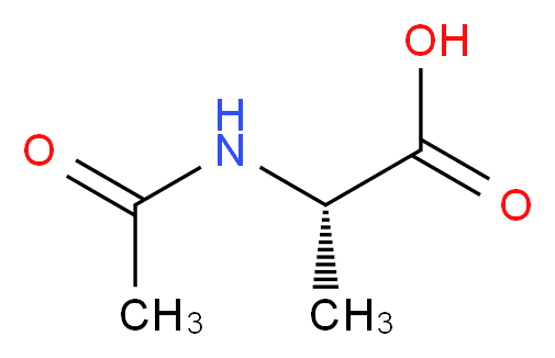 N-乙酰-L-丙氨酸_分子结构_CAS_97-69-8)