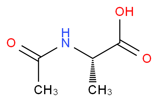 N-Acetyl-L-alanine_分子结构_CAS_97-69-8)