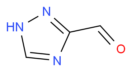 1H-1,2,4-triazole-3-carbaldehyde_分子结构_CAS_31708-25-5