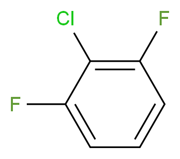 2-chloro-1,3-difluorobenzene_分子结构_CAS_38361-37-4