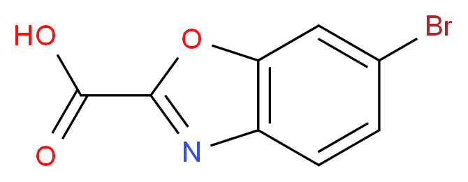 6-Bromo-benzooxazole-2-carboxylic acid_分子结构_CAS_944907-30-6)