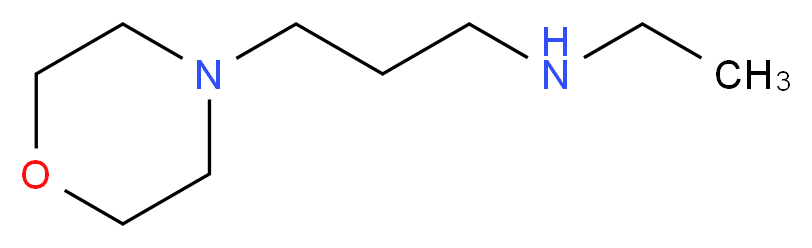 ethyl[3-(morpholin-4-yl)propyl]amine_分子结构_CAS_915921-49-2