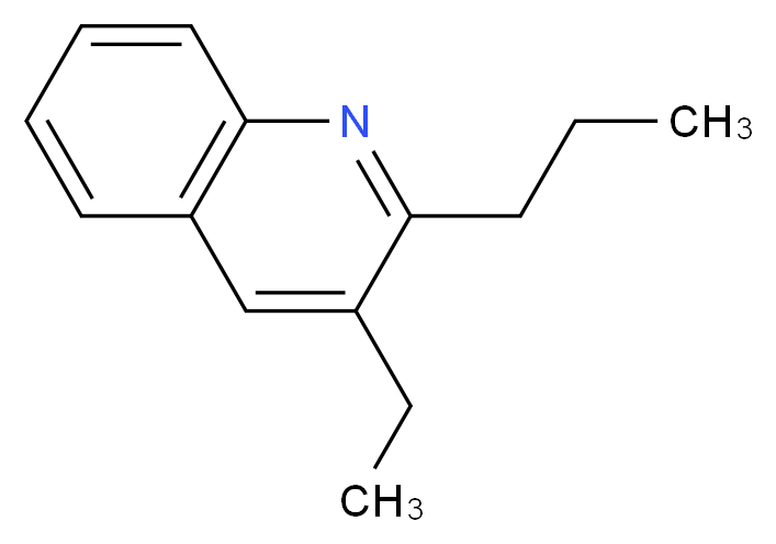 3-Ethyl-2-propylquinoline_分子结构_CAS_3290-24-2)