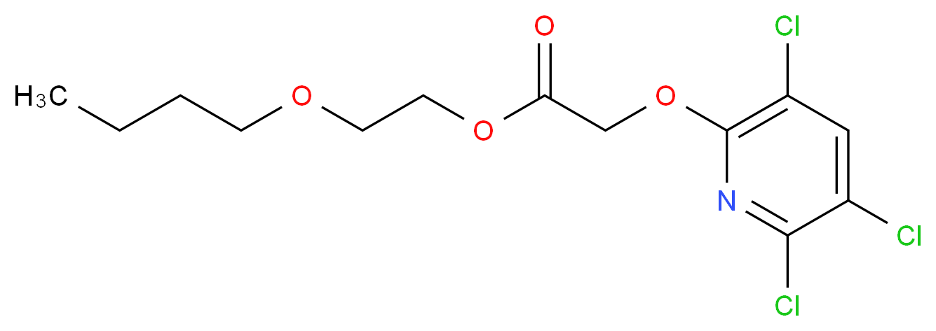 绿草定 2-丁氧基乙酯_分子结构_CAS_64700-56-7)