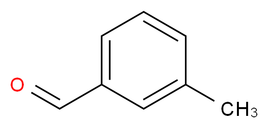 3-methylbenzaldehyde_分子结构_CAS_620-23-5