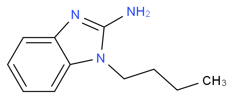 1-Butyl-1H-benzimidazol-2-amine_分子结构_CAS_91337-45-0)